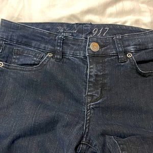 Limited 917 skinny jeans dark blue/almost black great condition 6r